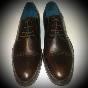 #23 New Mark Nason Skechers Derby Rich Brown Shoes